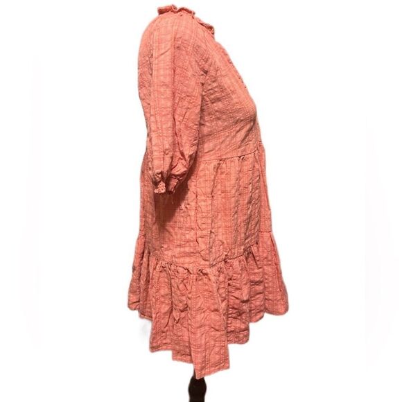 BB Dakota Steve Madden Salmon Pink Dress with Pockets. Size Small - Picture 4 of 9